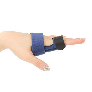 Penahan Splint jari medis, penyangga patah tulang tangan dan jari yang dapat disesuaikan, perangkat fiksasi jari telapak tangan - Product Image 6
