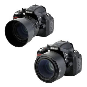 มืออาชีพถ่ายภาพ HB-47เลนส์ฮู้ดแทน HB47สำหรับ <span class=keywords><strong>Nikon</strong></span> <span class=keywords><strong>AF</strong></span>-<span class=keywords><strong>S</strong></span> 50มิลลิเมตร F1.4G F/ 1.4กรัม50มิลลิเมตร F1.8G F/ 1.8กรัม Yongnuo 50มิลลิเมตร F/ 1.8 - Product Image 1