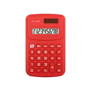 Fabriek Goedkopere Mini Pocket Calculator KK-888 Met 8 Cijfers Goed Als Relatiegeschenk