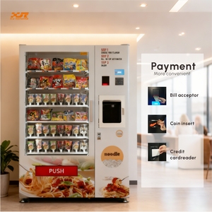 XY大容量インスタントカップヌードルラーメン自動販売機、温水装置リモコン付き - Product Image 6
