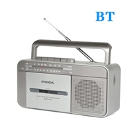Lecteur de cassette Walkman SD, radio rétro AM/FM, lecteur de musique MP3, sans fil, USB, AC/DC, indicateur LED, prise microphone, modèle 8223