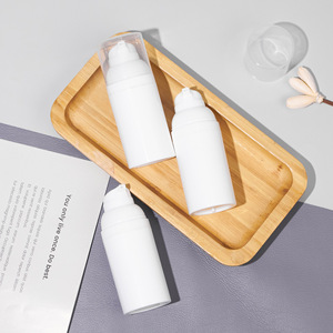 Flacon pompe sans air portable de 30 ml pour cosmétiques de voyage, cylindre vide avec impression sérigraphique pour lotion - Product Image 3