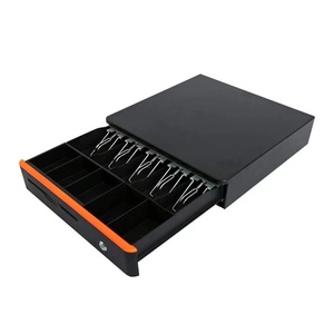 Cajón de efectivo de acero para supermercado TOTALPOS, sistema POS RJ11 RJ12, compatible con 5 compartimentos, caja de dinero duradera con recubrimiento en polvo - Product Image 2