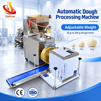 Machine automatique de formage de boulettes de pâte pour boulangerie commerciale, haute capacité, diviseuse et rondeuse de pâte, économe en énergie, réglable