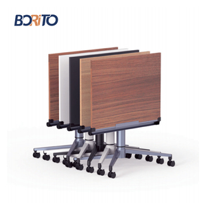 Bureau électrique convertible pour télétravail, table élévatrice moderne à jambe unique, réglable en hauteur, mobile, pour position assise ou debout, vente en gros - Product Image 2