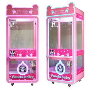 Kids Coin Operated <b>Games</b> Toy Plush Crane <b>Machine</b> with Mini <b>Claw</b> Metal Cabinet for Fun and Entertainment - Product Image 3