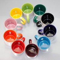 11oz Sublimatie Blanko Gecoate Keramische Mok, Dubbel Kleurrijk Gepersonaliseerd voor Huisdecoratie & Feestcadeaus, Groothandel Topjlh