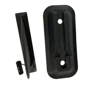 Juego de aletas para tabla de paddle surf, material PP universal de 4 pulgadas para lagos y ríos - Product Image 3