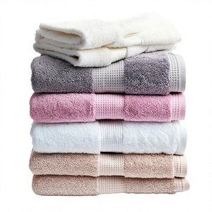 100% Cotton <b>Bath</b> <b>Towels</b> Luxury Hotel Spa Collection Quick-Dry Solid Color Machine Washable <b>Towel</b> <b>Sets</b> Wholesale Bulk Custom Logo - Product Image 1