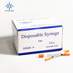 Jeringas de Insulina OHYON L246 Ultrafinas de 29G 30G <span class=keywords><strong>31G</strong></span>, 0.5ml 1ml, Desechables y Estériles, Inyección sin Dolor - Product Image 5