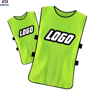 批发低价100% 涤纶运动训练围兜网眼足球训练背心围兜 - Product Image 1