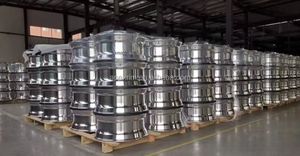 Jantes Chrome Billet Special Design Floater Dub compatibles avec Golf 5, pneus tout-terrain et accessoires de roues de voiture - Product Image 5