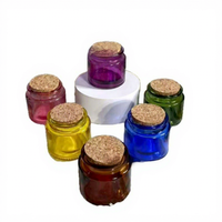 Bocal en verre coloré pour bougie d'aromathérapie, décoration d'intérieur, diffuseur de parfum pour hôtel et gîte, avec logo