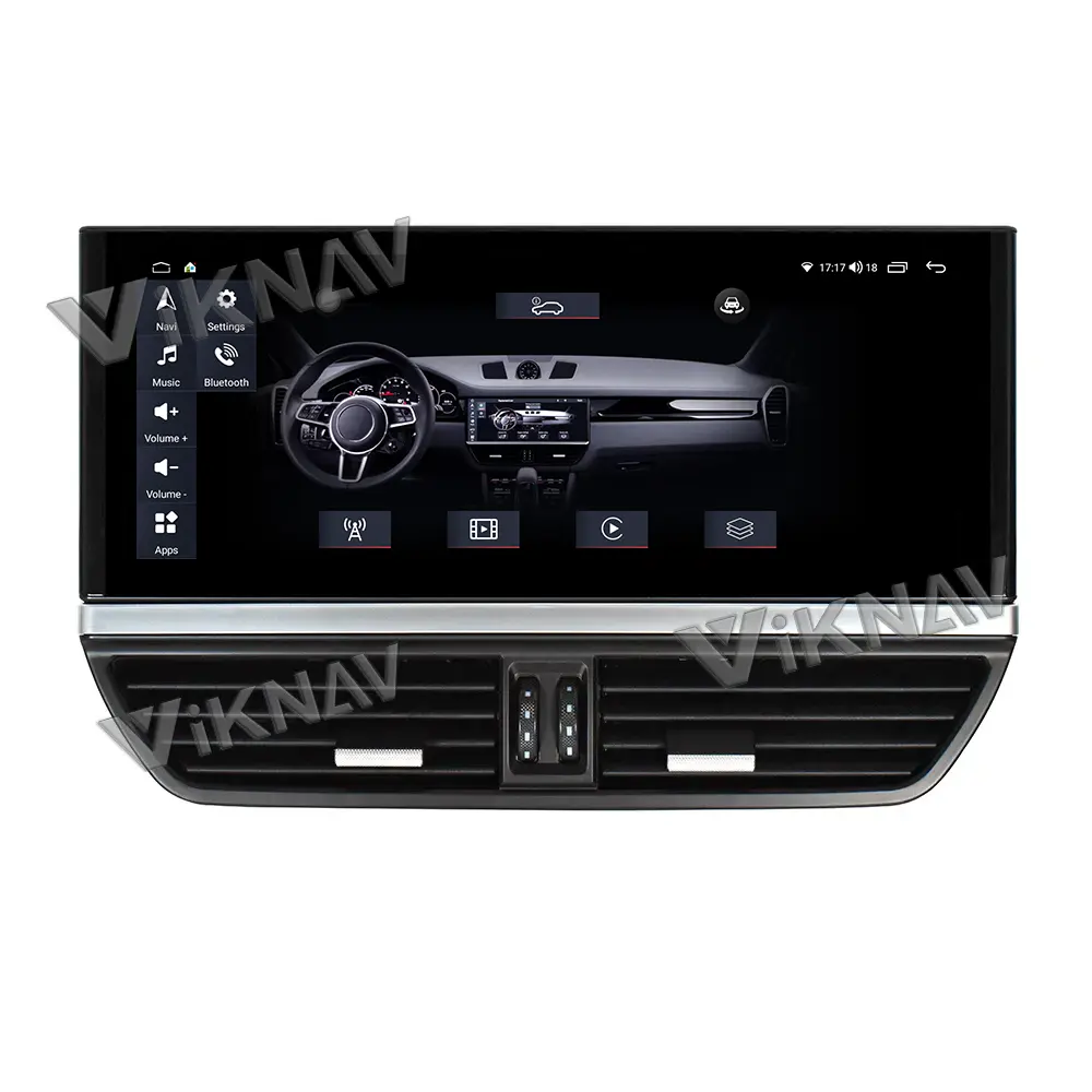 Android 12 autoradio per Porsche Cayenne 2011-2017 12.3 pollici Touch Screen Carplay Stereo lettore multimediale per auto GPS di navigazione