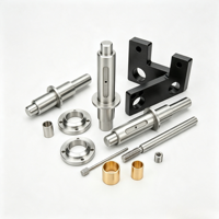 Mecanizado CNC de Alta Precisión de 5 Ejes, Fresado de Metal, Acero Inoxidable, Latón, Aluminio, Titanio, Torneado CNC, Piezas de Componentes Mecánicos