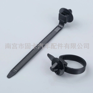 Attaches de câbles en nylon noires autobloquantes, 50 pièces, pour le fixation de câbles électriques automobiles - Product Image 3