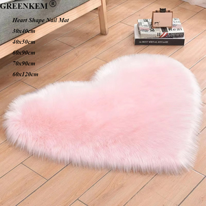Nouveau plus taille coeur conception Photo accessoires fond manucure pratique coussin pliable lavable doux fourrure ongles Table tapis - Product Image 1