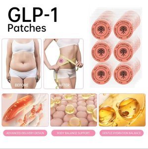 Cerotto Transdermico Vegetariano Senza Zucchero con Essenza Erboristica GLP1 per il Navel per Migliorare il Controllo della Fame - Product Image 5