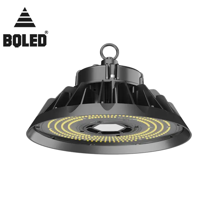 Bqled ไฟ LED อ่าวสูง150W 200W 240W สำหรับใช้ในโรงงานอุตสาหกรรมการผลิตสนามกีฬา