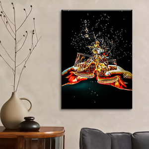Casa di lusso soggiorno Still Life natura e ritratto tela Base olio medio pittura digitale stampata parete <span class=keywords><strong>arte</strong></span> - Product Image 1