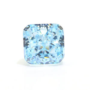 Pierre d'aigue-marine carrée DS Gems pour la fabrication de bijoux - Product Image 5