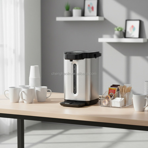 Stainless Steel 4.0L Temperature Control <b>Keep</b> <b>Warm</b> Hot Water Boiler Food Grade Thermo Pot <b>Kettle</b> 6.0L Capacity <b>Keeps</b> Hot Water o - Product Image 5