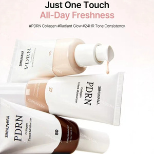 Humectante con Color PDRN Collagen, 10 Tonos, 74% Base para el Cuidado de la Piel, Base de Maquillaje con Brillo Natural Fresco de 24 Horas - Product Image 3