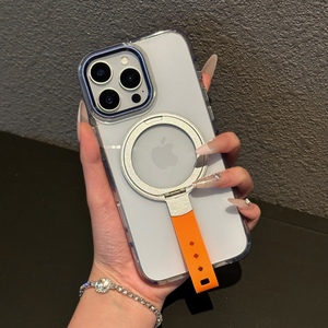 <span class=keywords><strong>2025</strong></span> mới nhất thời trang điện thoại di động trường hợp kim loại 360 độ đứng với silicon chủ trường hợp đối với <span class=keywords><strong>iPhone</strong></span> 17 17air 17pro 17Promax trường hợp - Product Image 5