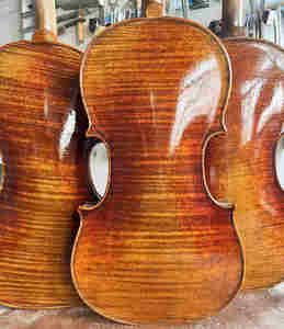 Tongling Professionelle Handgefertigte Antike Violine aus Europäischem Holz mit Schönem Klang - Product Image 2