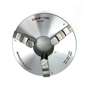 Dispositif de serrage manuel en acier durable de haute précision, mandrin de 9 pouces, Samcheonri SC-230 coréen, pour tours à métaux - Product Image 1