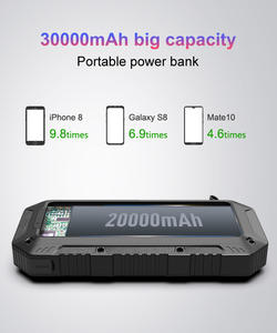 ES960S Grand chargeur solaire pour voiture Unique 3 en 1 Chargeur sans fil avec alimentation Ajouter une batterie externe 20000 Charge rapide Coffret cadeau - Product Image 6