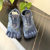 Chaussures V-Soul à cinq doigts unisexes pour yoga et pilates en intérieur, style pieds nus, entraînement polyvalent, baskets de fitness antidérapantes avec empeigne en mesh
