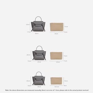 <span class=keywords><strong>Sac</strong></span> de rangement grande capacité avec ceinture, insert en feutre rectangulaire Nano/Micro/Mini pour organiser les sacs - Product Image 2