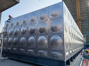 Heißer Verkauf Edelstahl Wassertank lebende Wassertank Wassertanks zur Brand bekämpfung - Product Image 2