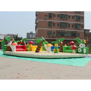 Parque de Atracciones inflable para niños y adultos, <span class=keywords><strong>playa</strong></span> de mar, 10x10m, con gran sofá inflable para entretenimiento al aire libre - Product Image 2