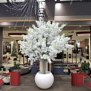 Grand arbre de fleurs de <span class=keywords><strong>cerisier</strong></span> artificiel de 2.8m du fabricant chinois topiaire extérieur intérieur <span class=keywords><strong>japonais</strong></span> pour la décoration de mariage faite - Product Image 1