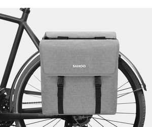 Sacoche de vélo double grande capacité pour <span class=keywords><strong>porte</strong></span>-bagages arrière, idéale pour le cyclisme et les voyages en extérieur - Product Image 6