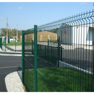Panneau de clôture modulaire vert moyen avec portail en treillis soudé électrolytiquement 200 x 172 cm H Produit de clôture - Product Image 1