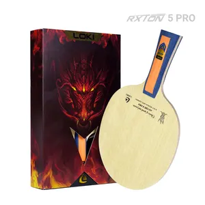 Loki OEM individualisierte Tischtennisschläger Klinge Rxton 5Pro Basaltfaser Tischtennisschläger Klinge