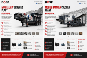 Petit concasseur <span class=keywords><strong>à</strong></span> mâchoires portable avec convoyeur et alimentateur, moteur AC, haute productivité, capacité maximale de 180 t/h - Product Image 2