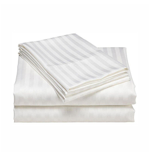 Ensemble <span class=keywords><strong>de</strong></span> draps <span class=keywords><strong>de</strong></span> <span class=keywords><strong>lit</strong></span> pour hôtel, <span class=keywords><strong>taille</strong></span> professionnelle, moderne, 5 étoiles, blanc, 300 tc, king size - Product Image 1