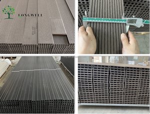 Offre Spéciale extérieur piscine pont jardin patio bois plastique composite WPC co-extrudé revêtement de sol pour les sports de plein air - Product Image 3