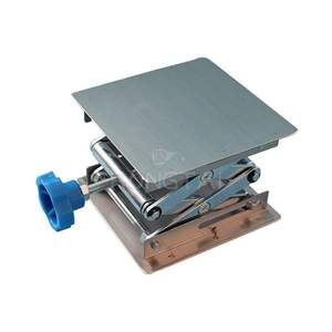 RONGTAI 가위 리프트 랩 잭 중국 도매상 200*200mm 실험실 가위 리프트 테이블 - Product Image 3