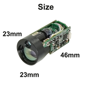 2000m longue portée capteur de Distance Laser Ethernet Laser télémètre Module 1 Hz TTL cylindre Laser télémètre capteur pour la Vision nocturne - Product Image 3