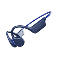 Écouteurs à conduction osseuse, casque sport à oreille ouverte, sans fil Bluetooth 5.3, étanche IPX8, lecteur MP3, écouteurs avec micro