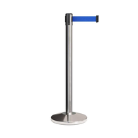 Ligne de file d'attente diviseur de route Stanchion artistique nouveau Design ceinture Stanchion poteaux