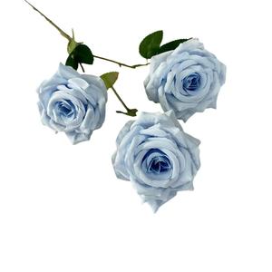 Décorations murales de roses artificielles en soie, fleurs rondes à branche unique, arrangements floraux au sol pour allée de mariage, réutilisables ZSM-002 - Product Image 5