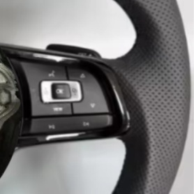 Volante de Fibra de Carbono Modificado para Volkswagen Bora, Santana, Golf Mk7, Golf6, Golf7, Nuevo Polo, Jetta, <span class=keywords><strong>Caddy</strong></span>, GTI - Product Image 4