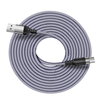 Cable de Carga Rápida USB a Tipo-C, Trenzado de Nailon, Anti-Rotura, Protección SR, Compatible con OEM Personalizado para Pedidos al por Mayor a Nivel Global