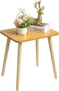 2025 venta al por mayor venta directa de fábrica Estilo madera hogar mesa de centro redonda moderna Simple mesa de centro para decoración del hogar - Product Image 5